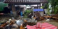 Chega a 168 o número de mortos por Tsunami na Indonésia