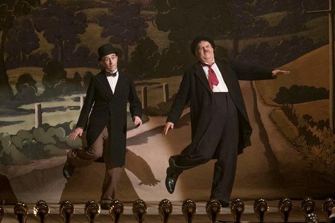 Steve Coogan como Stan Laurel e John C. Reilly como Oliver Hardy