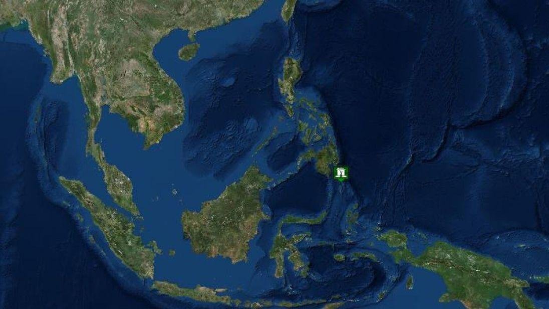 Terremoto teve origem no sudeste da cidade de Davao, a 59 km de profundidade