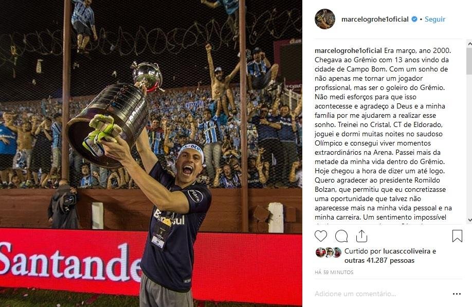 Goleiro se despede do Tricolor para jogar no futebol &aacute;rabe