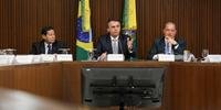 Presidente Bolsonaro se reuniu com toda a equipe ministerial