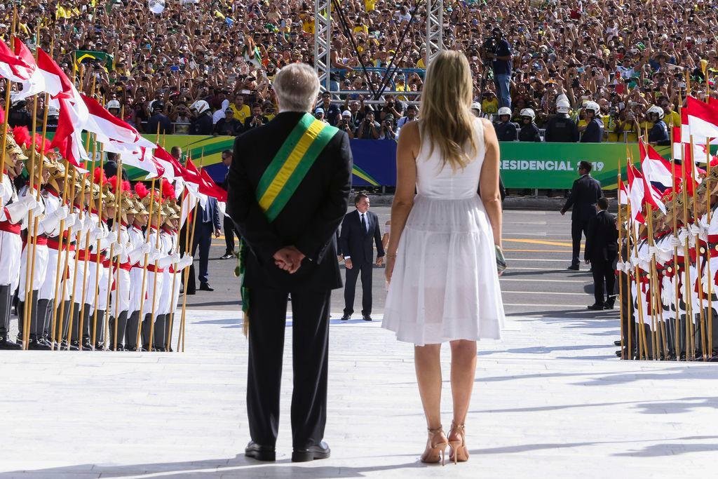 Temer levou vaias durante a cerim&ocirc;nia de posse em Bras&iacute;lia