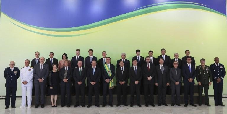 Parte da posse presidencial passou pelo Sal&atilde;o Nobre do Pal&aacute;cio do Planalto