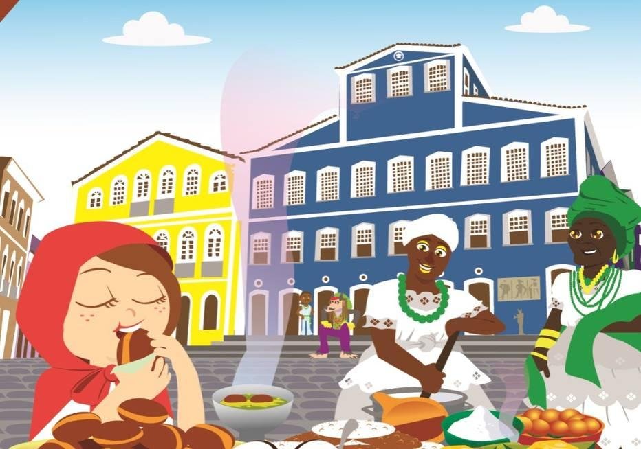 Ilustra&ccedil;&atilde;o do livro "Chapeuzinho no Pel&ocirc;"