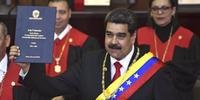 Maduro reiterou suas denúncias habituais sobre uma onda de 