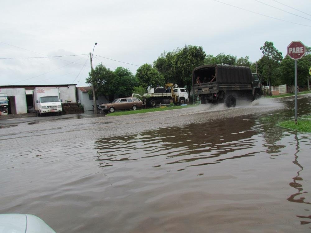 Alegrete soma maior n&uacute;mero de desabrigados e desalojados por causa da chuva