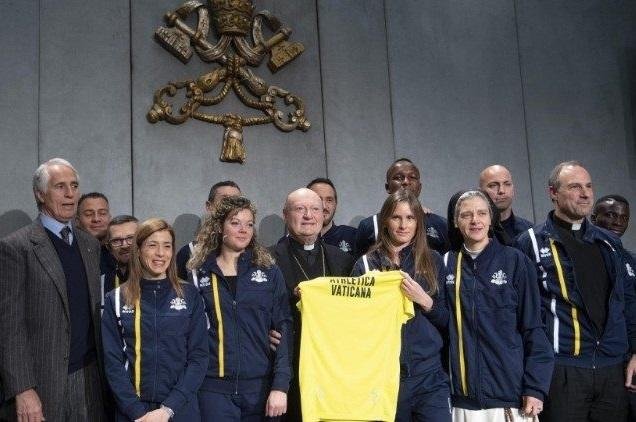 Vaticano apresenta equipe oficial de atletismo de olho nas Olimp&iacute;adas