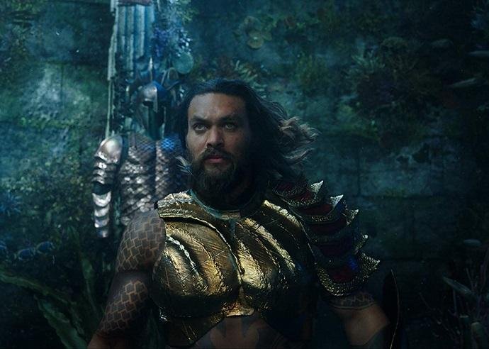 Jason Momoa vive o Aquaman nos cinemas