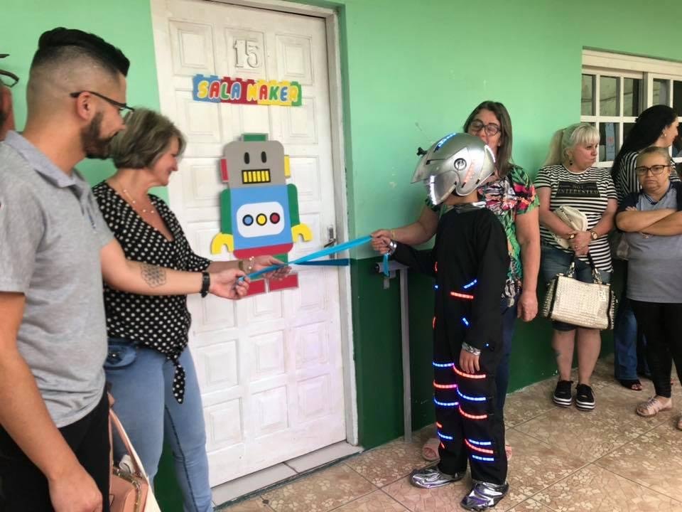 &ldquo;M&atilde;o na Massa: Rob&oacute;tica na Escola&rdquo; foi lan&ccedil;ado no fim do ano passado em Tramanda&iacute; 