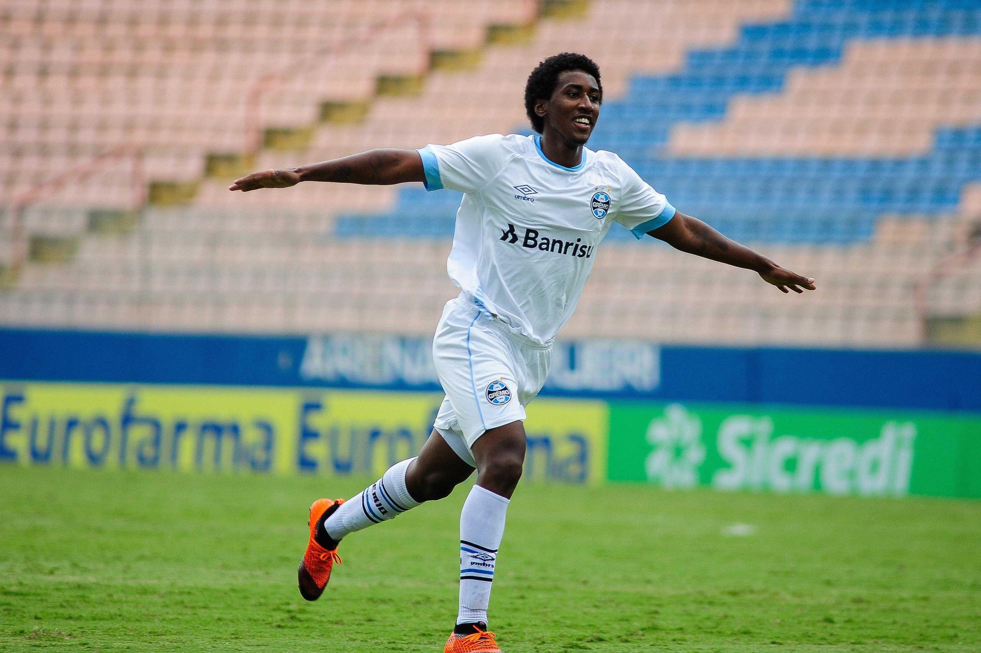 Biteco marcou o segundo gol do Gr&ecirc;mio