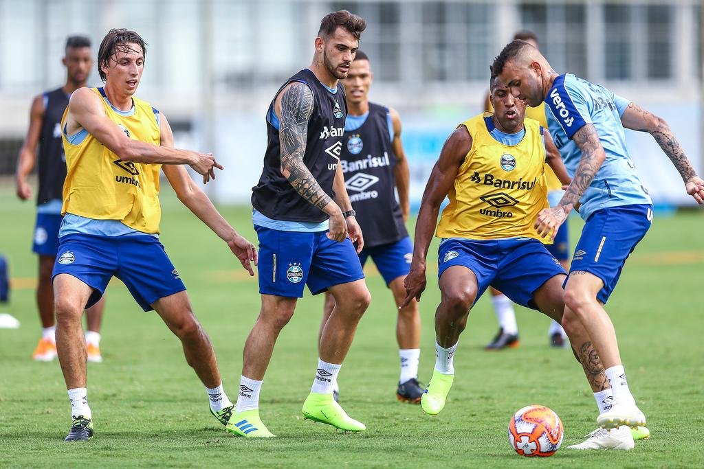 Vizeu realizou o primeiro treino com bola no Gr&ecirc;mio