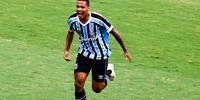 Da Silva abriu o placar para o Grêmio