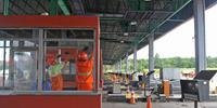 100 trabalhadores estão envolvidos na remodelagem das 27 cabines de cobrança no pedágio de Gravataí