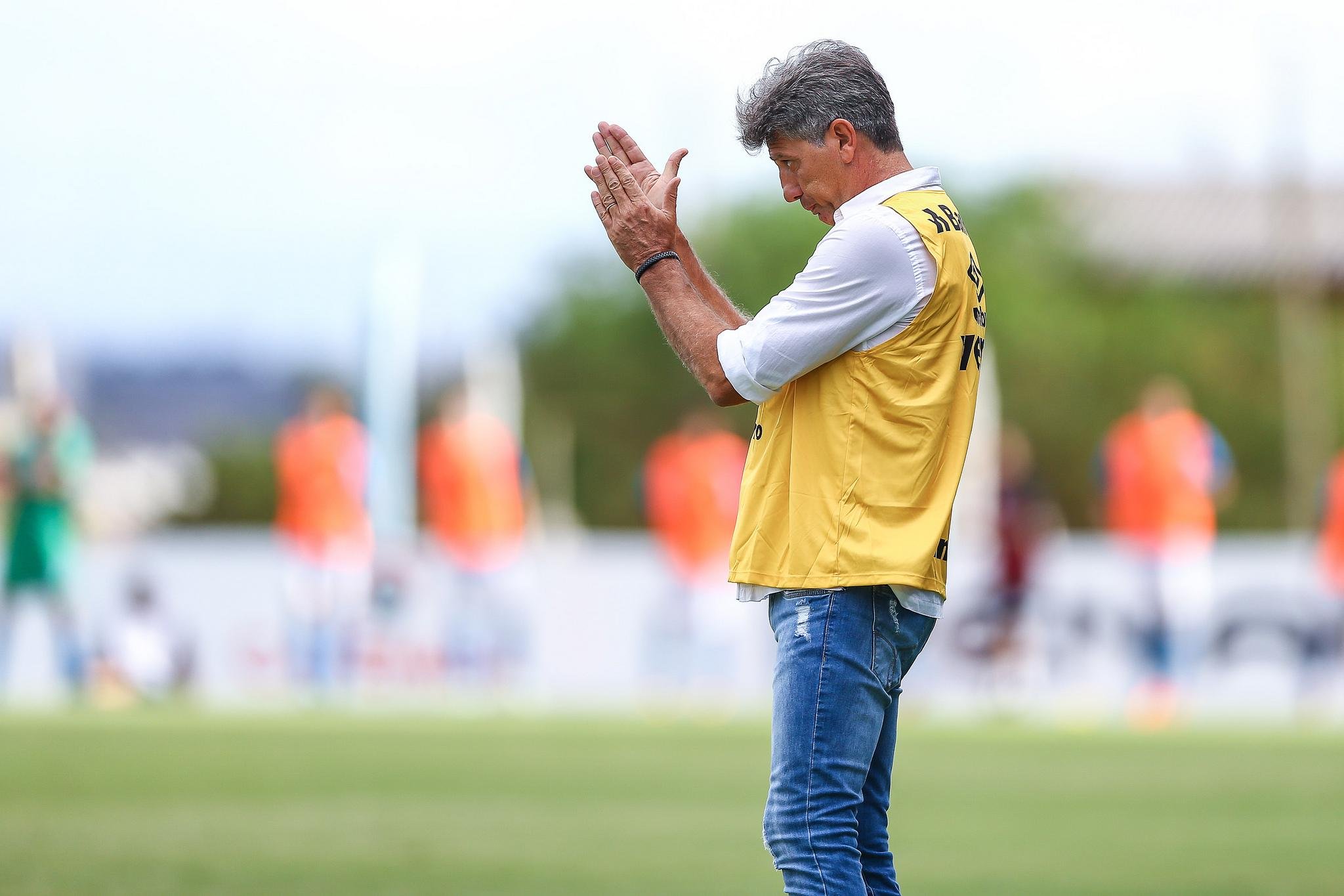 Renato elogiou entrega do Gr&ecirc;mio na estreia