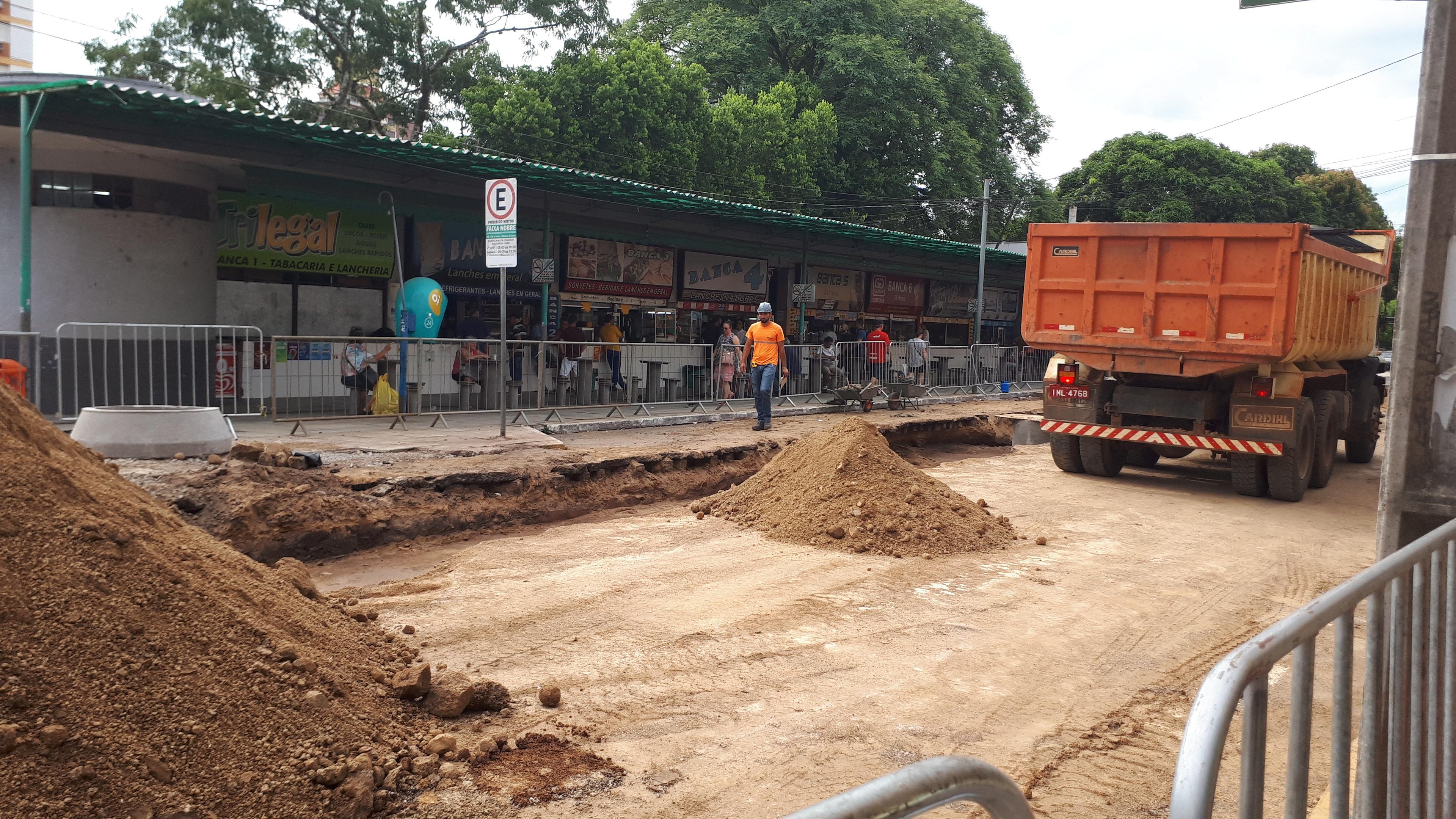 Os trabalhos na &aacute;rea devem levar 60 dias