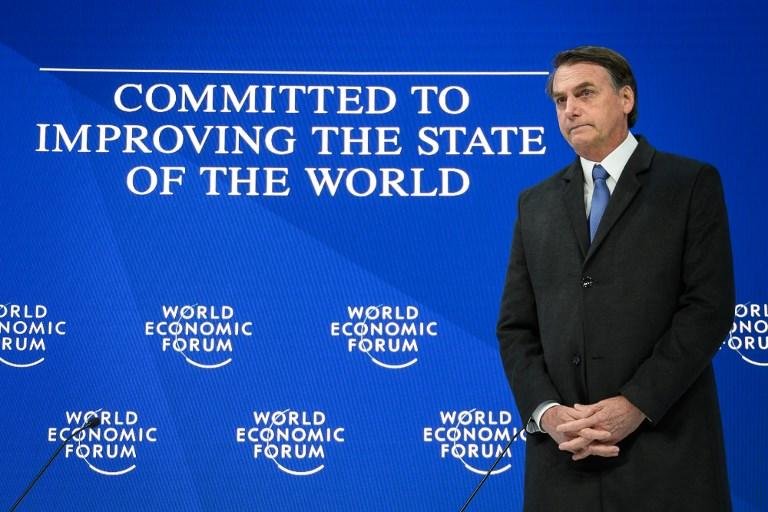 Em Davos, Bolsonaro destaca volta da confian&ccedil;a no Brasil 