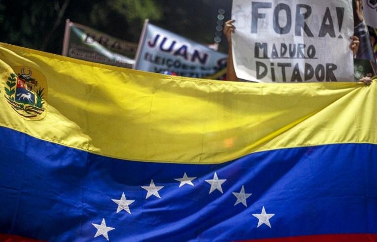 Em S&atilde;o Paulo, manifestantes realizaram manifesta&ccedil;&atilde;o contra Maduro