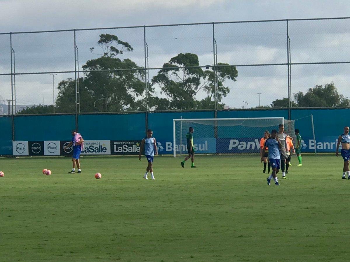 Gr&ecirc;mio vence jogo-treino contra Ypiranga com gols de Luan e Felipe Vizeu