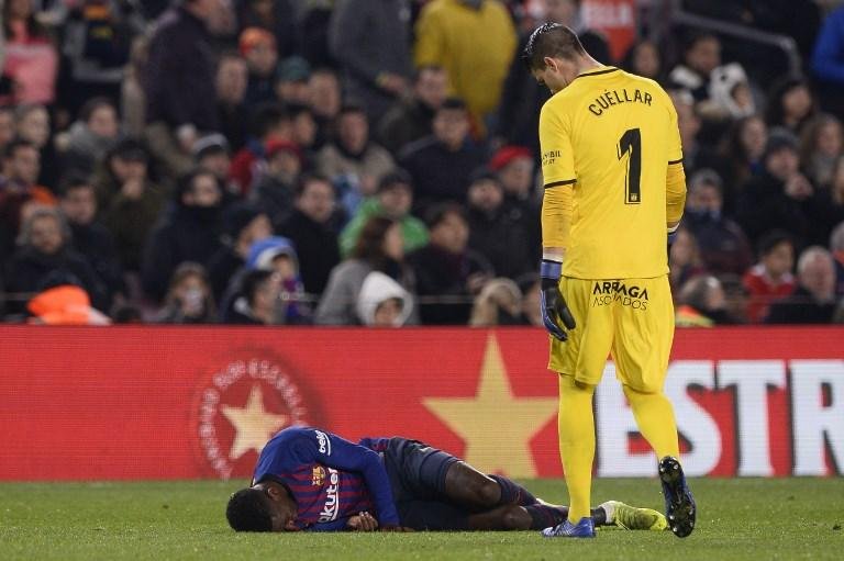 Demb&eacute;l&eacute; desfalcar&aacute; o Bar&ccedil;a por 15 dias