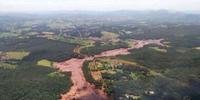 No início da tarde, uma das barragens da Vale, na Mina Feijão, próxima ao Córrego do Feijão, rompeu-se na cidade de Brumadinho