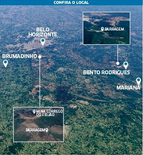Barragem na Mina Feij&atilde;o atingiu cidade na Grande Belo Horizonte