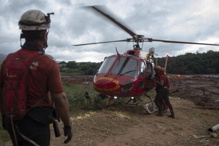 Buscas em Brumadinho foram retomadas no in&iacute;cio da tarde deste domingo