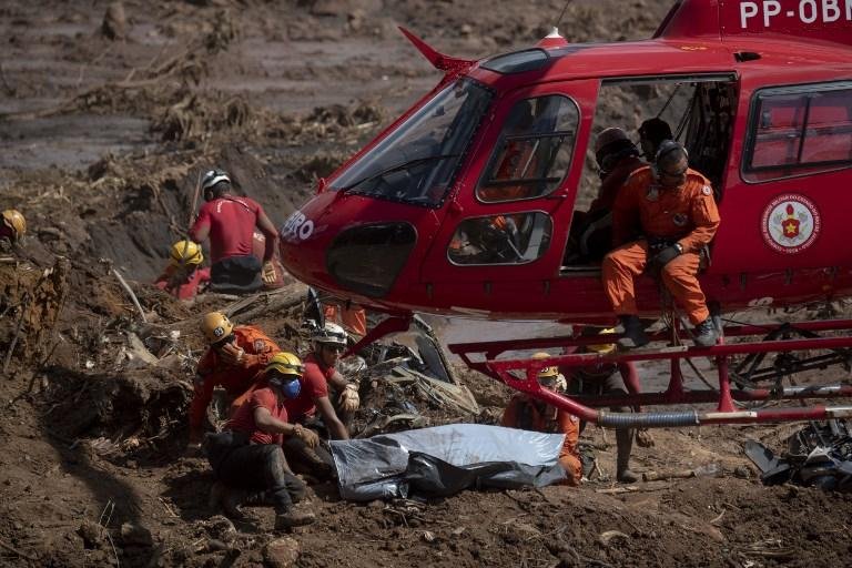 N&uacute;mero de mortos em Brumadinho chega a 65
