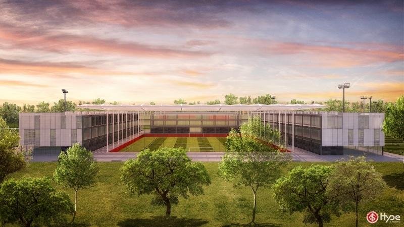 Projeto do CT de Gua&iacute;ba iniciou em 2009 com as tratativas entre o clube e a prefeitura