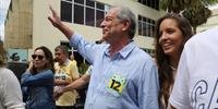 Ciro Gomes vota em um colégio de Fortaleza 