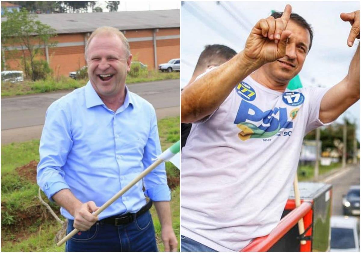Merisio aparecia com 31,04% e segundo colocado com 29,88%