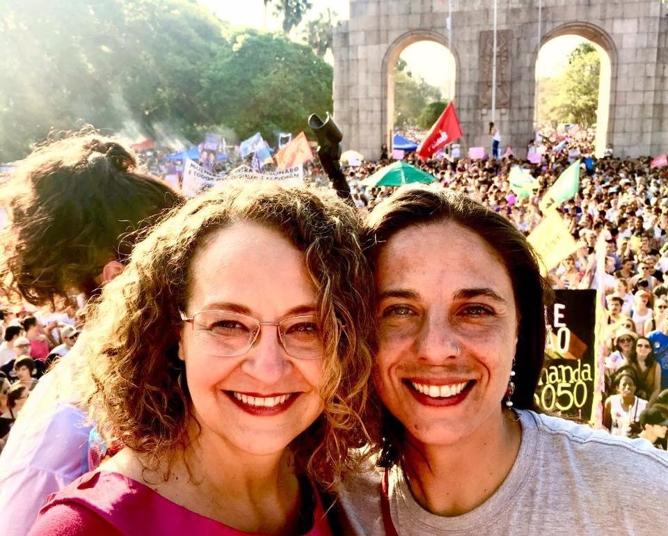Luciana Genro e Fernanda Melchionna elegeram-se neste domingo