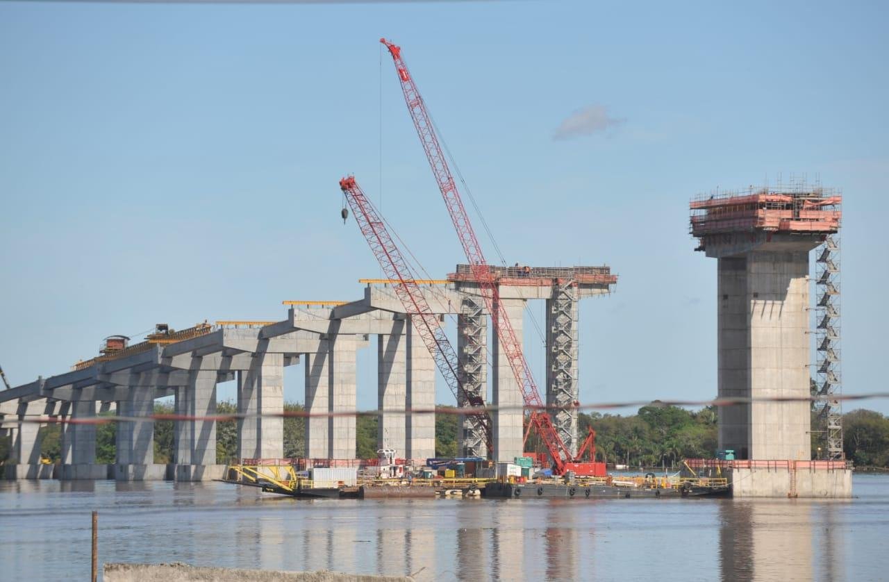 Obras na ponte devem ser finalizadas at&eacute; dezembro