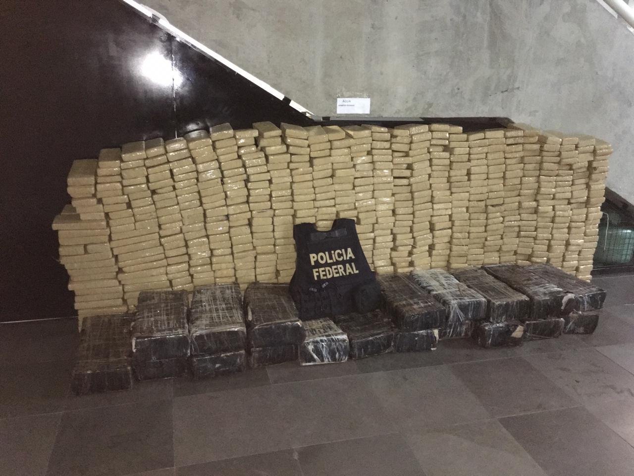 Droga apreendida durante abordagem
