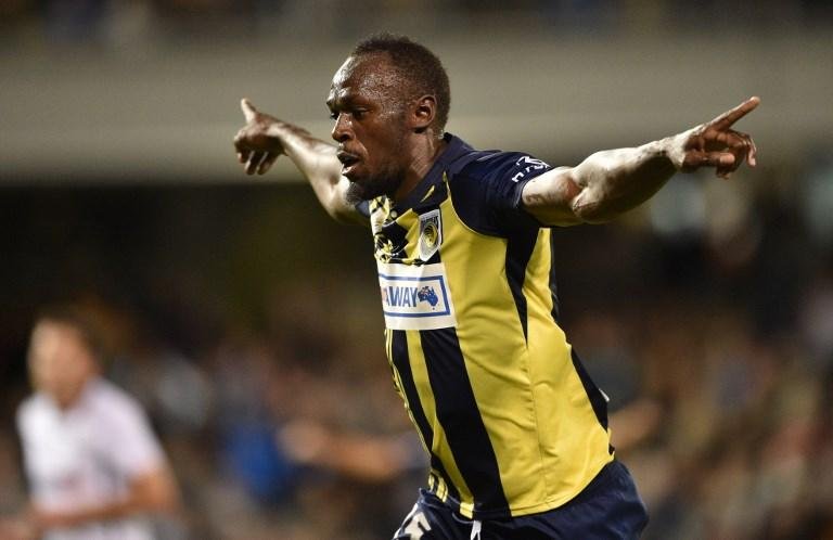sain Bolt marcou dois gols em estreia como titular em time australiano 