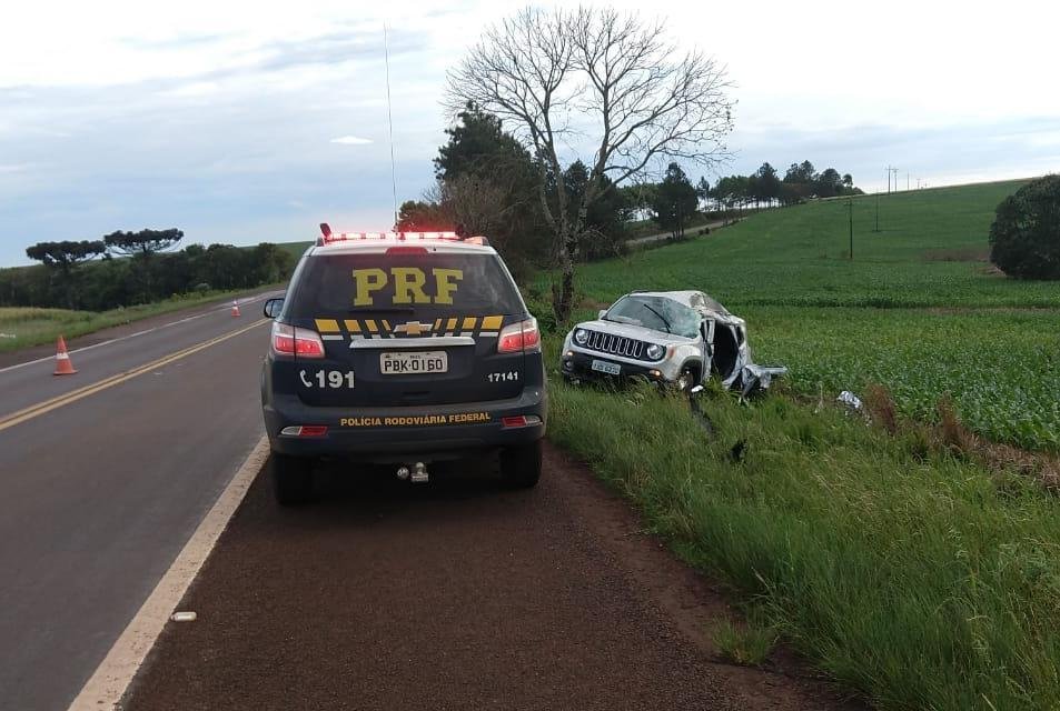 Acidente aconteceu na BR 158