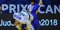 Judoca foi superada por japonesa na final do Grand Prix