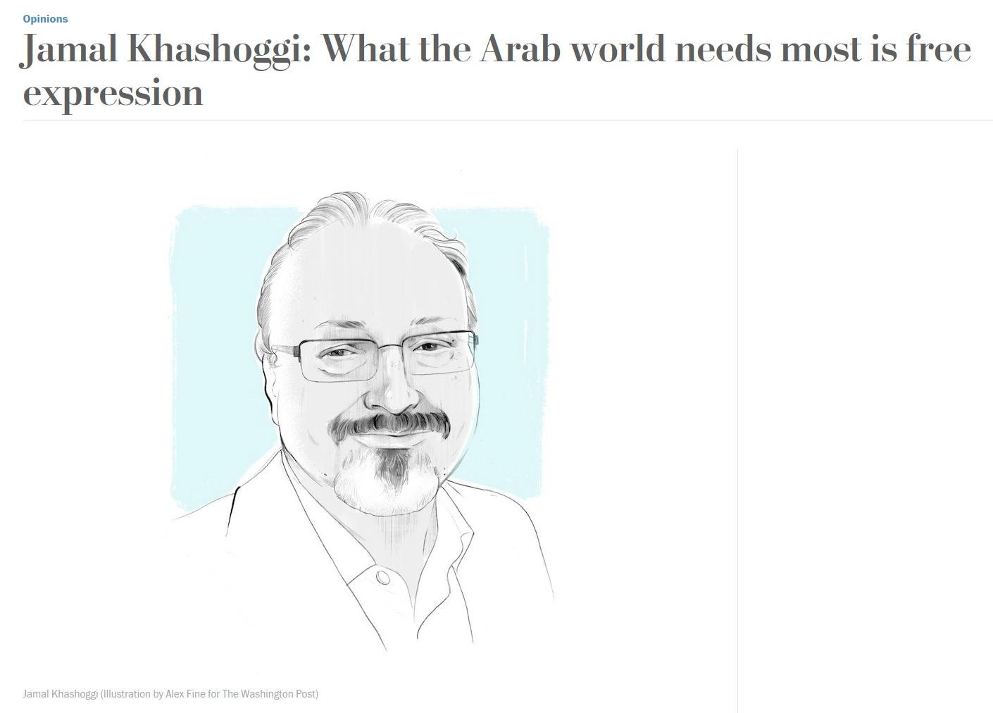 Jamal Khashogg pregou liberdade de imprensa no mundo &aacute;rabe