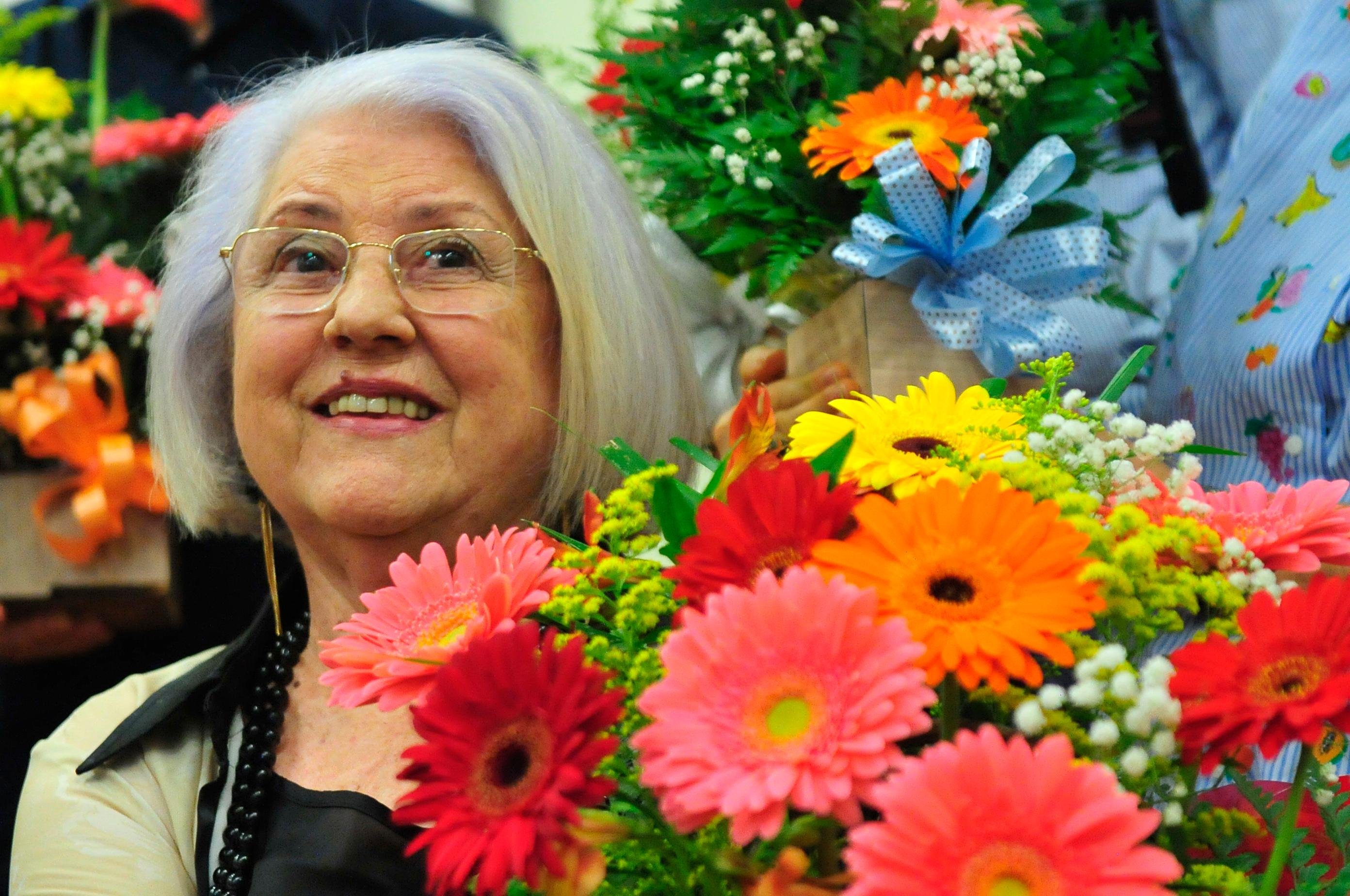 Maria Carpi &eacute; a patrona da 64&ordf; Feira do Livro de Porto Alegre