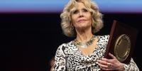 Jane Fonda recebe prêmio Lumière na França