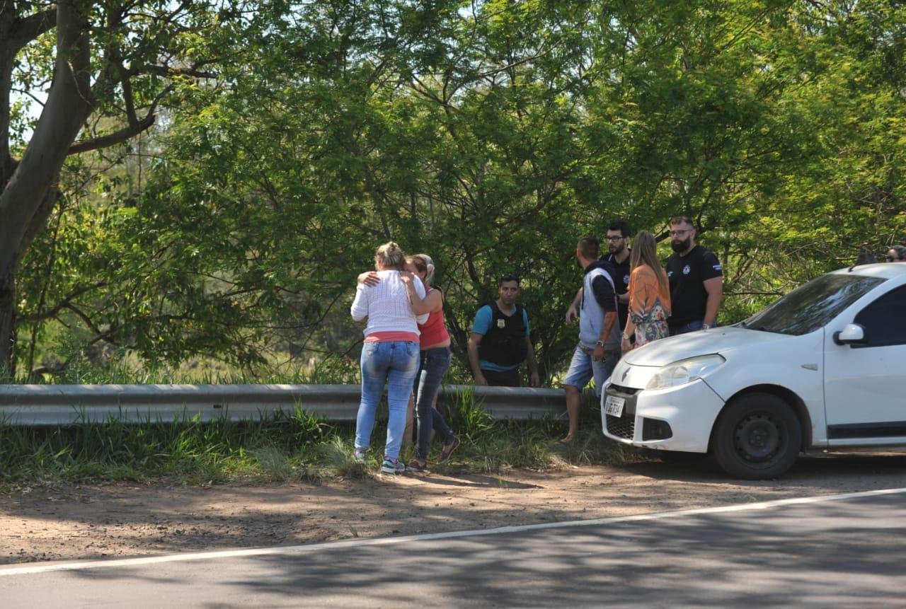 Familiares fizeram o reconhecimento do corpo