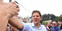 Fernando Haddad em busca dos votos do Lula