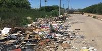 A cidade tem 176 focos de descarte irregular de lixo