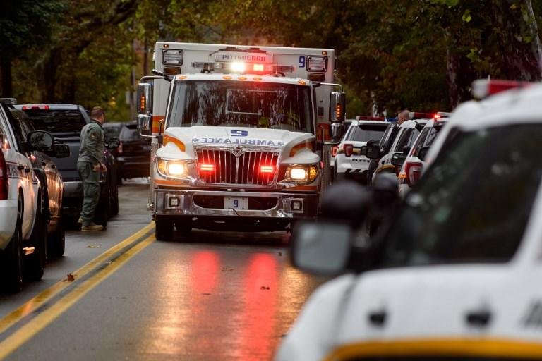 CBS informou que sete mortes foram confirmadas e que dois policiais foram baleados
