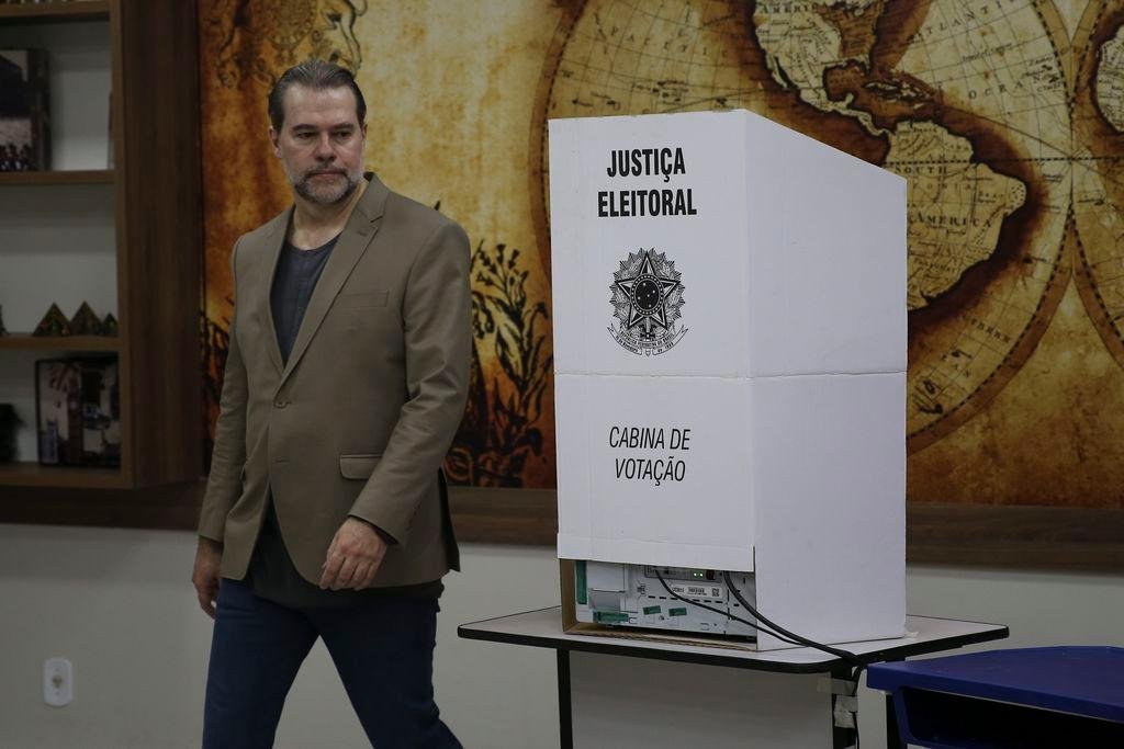 Toffoli votou em Bras&iacute;lia