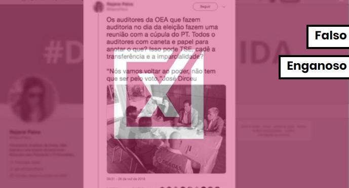 Reuni&otilde;es com partidos fazem parte das atribui&ccedil;&otilde;es da miss&atilde;o de observa&ccedil;&atilde;o da OEA