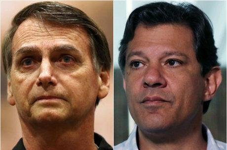 Bolsonaro teve 10,7 milh&otilde;es de votos a mais do que Haddad