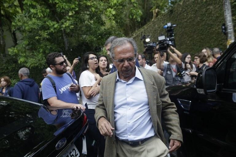 Paulo Guedes se reuniu com Bolsonaro nesta tarde