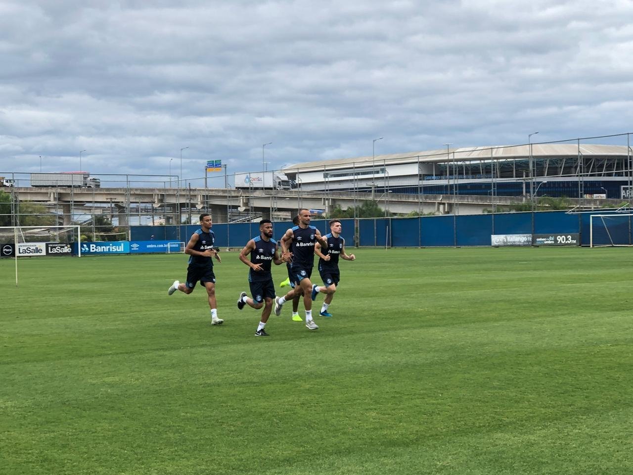 Gr&ecirc;mio se reapresentou ap&oacute;s derrota para o River