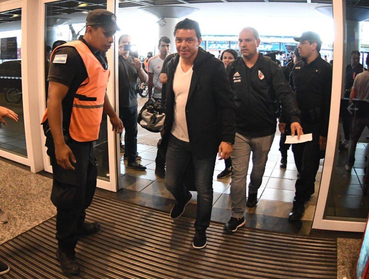 Gallardo ir&aacute; ao Paraguai apresentar defesa junto &agrave; Conmebol