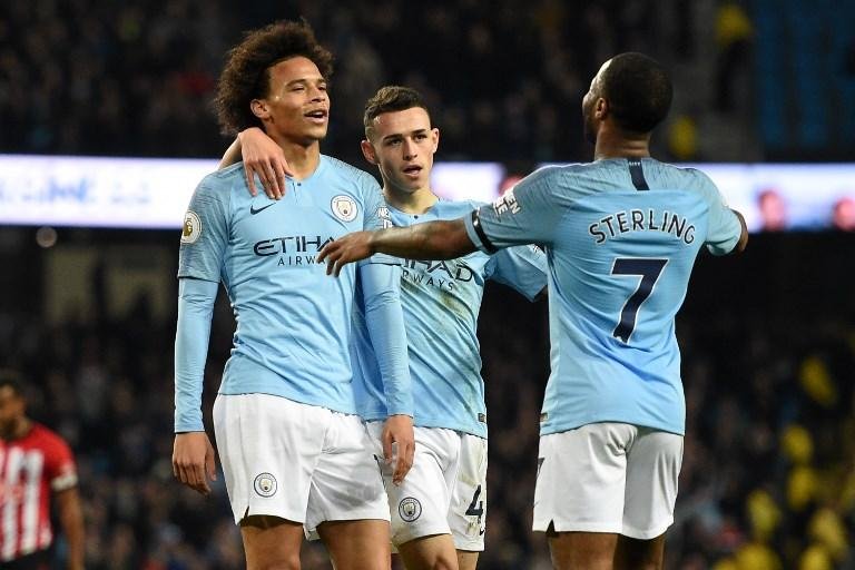 Com dois gols, Raheem Sterling foi o grande nome da partida